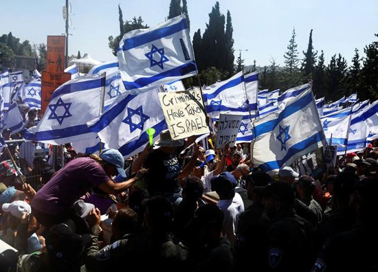 مظاهرات إسرائيل (3)