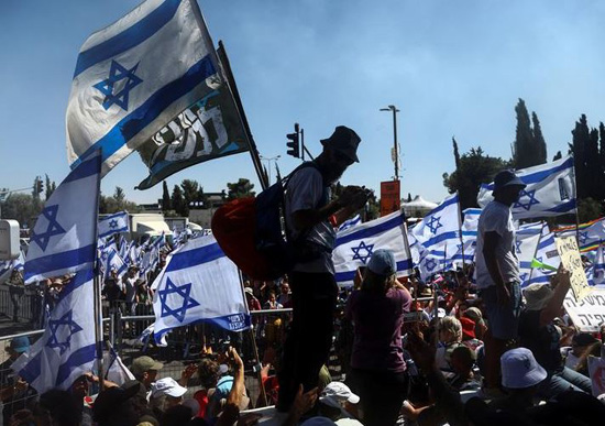 مظاهرات إسرائيل (5)