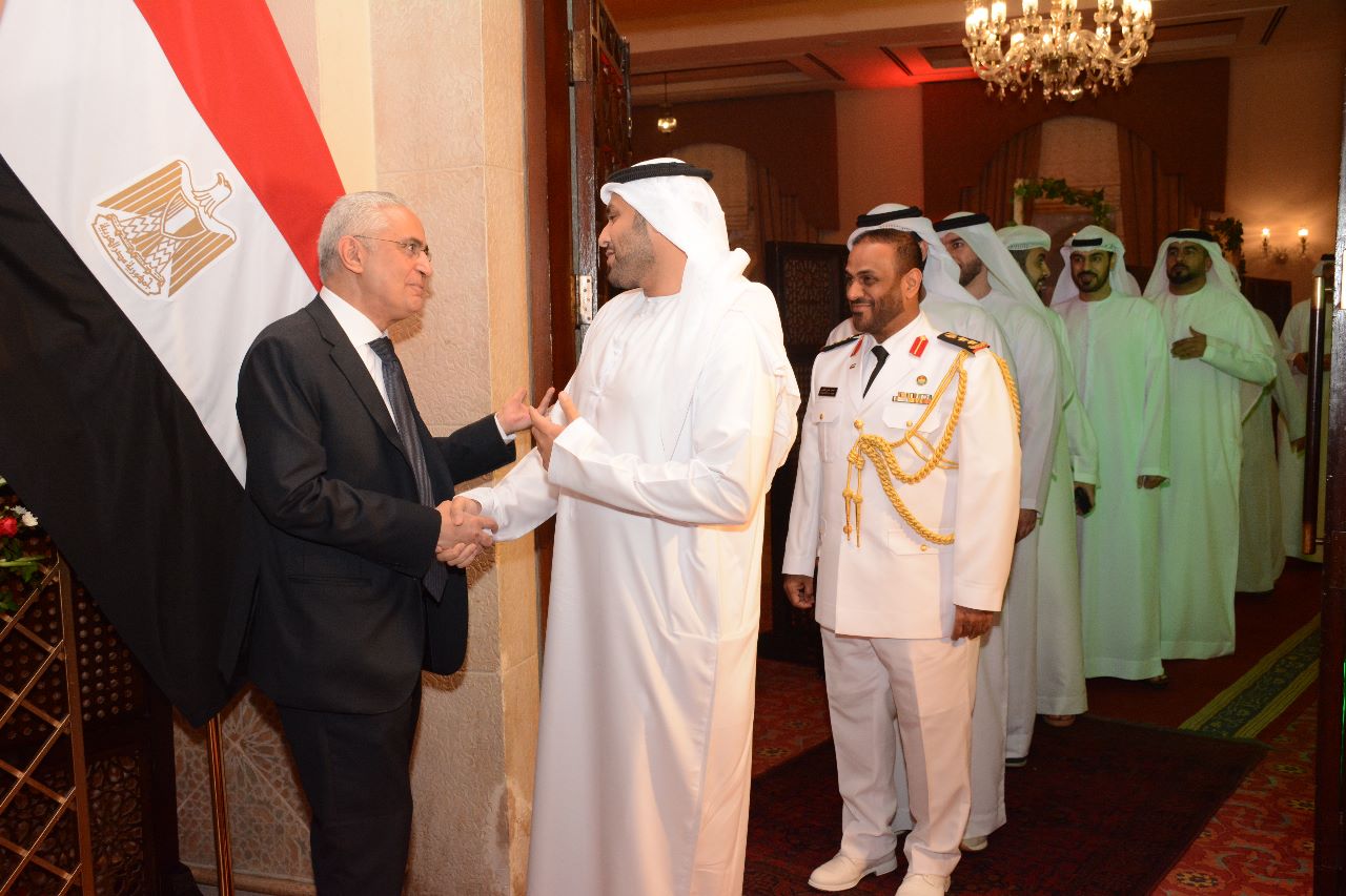 السفير المصري لدى باكستان يسقبل سفراء الدول العربية والغربية والأسيوية خلال احتفالية العيد الوطني