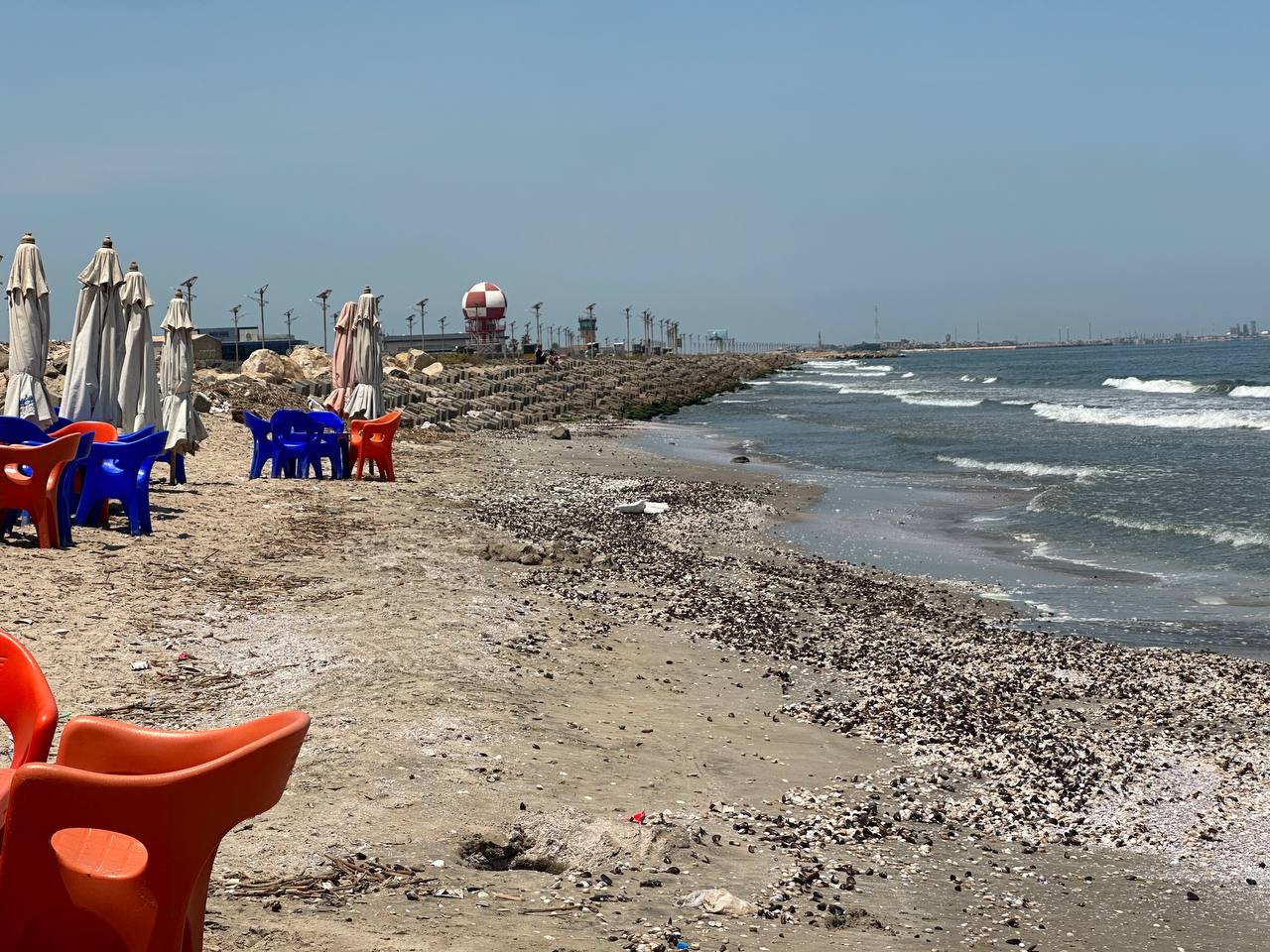شاطئ غرب بمحافظة بورسعيد