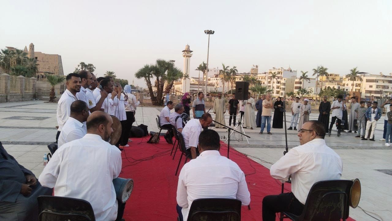 ثقافة الأقصر تحتفل فى ساحة أبو الحجاج بالذكرى العاشرة لثورة 30 يونيو