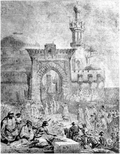 جنود لويس التاسع يدخلون دمياط ويُحيلون جامعها كنيسة.
