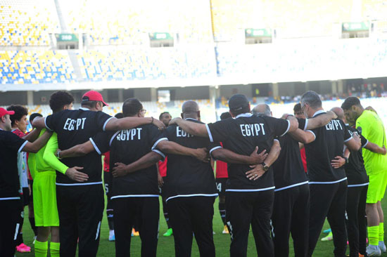 منتخب مصر قبل المباراة