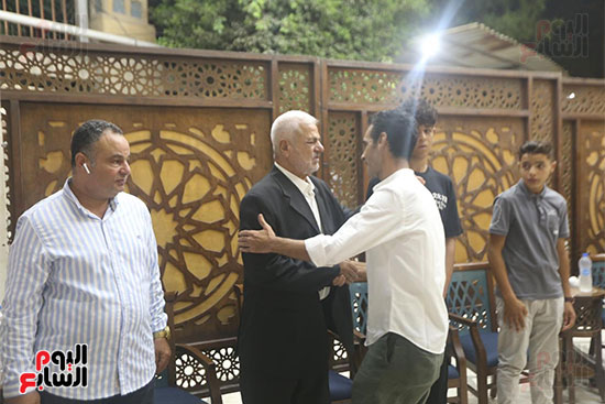 عزاء الفنان الشاب الراحل أحمد قنديل (1)