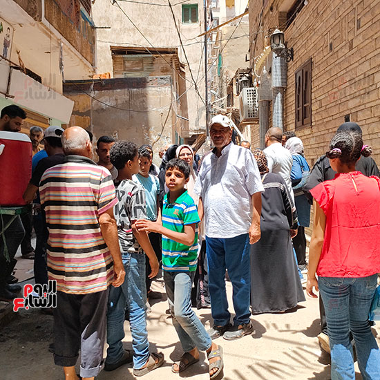 4701536-انهيار-عقار-قديم-في-الجمرك--بالإسكندرية