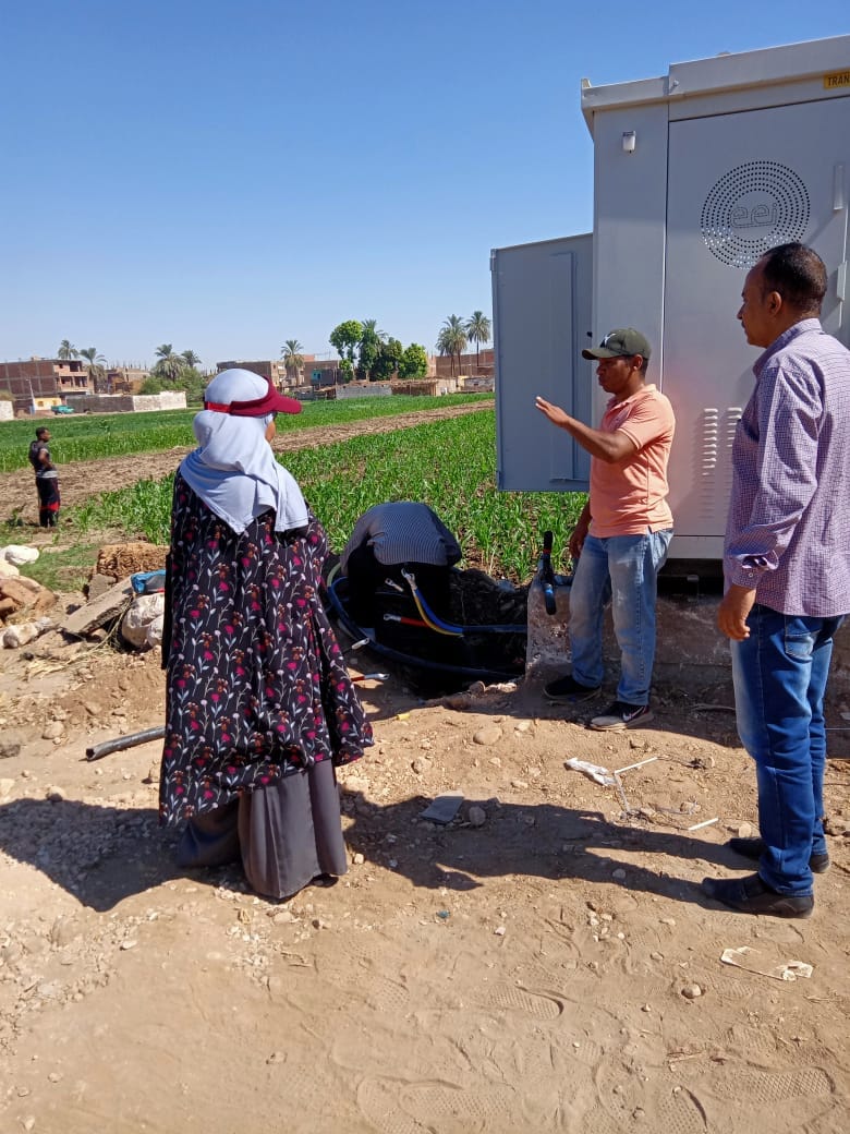مدينة الطود تدعم القرى بخطة الكهرباء بتركيب محولات وأكشاك