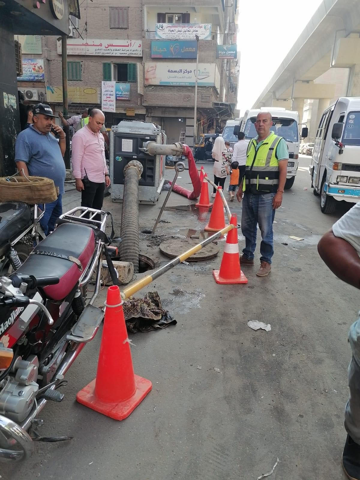  إصلاح خط المياه  (3)