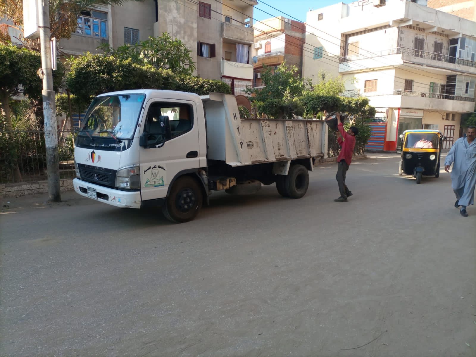 رفع القمامة ببيلا