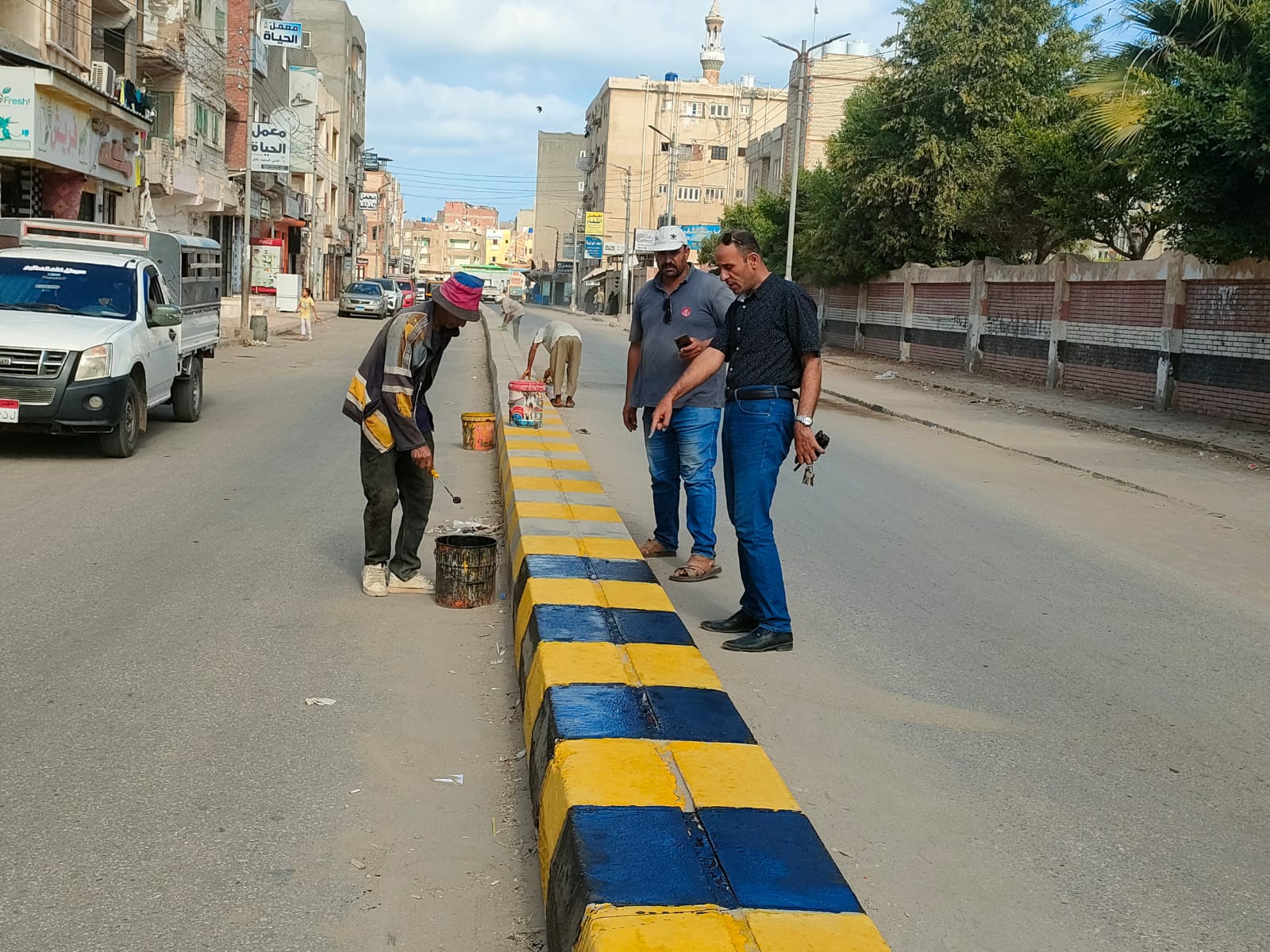 أعمال التطوير بمدينة قلين