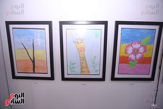 افتتاح معرض لرسوم الأطفال (30)