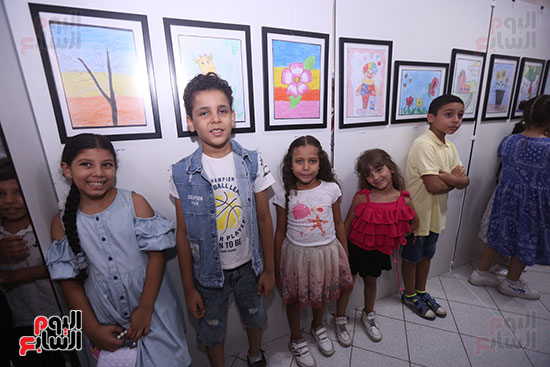 افتتاح معرض لرسوم الأطفال (19)