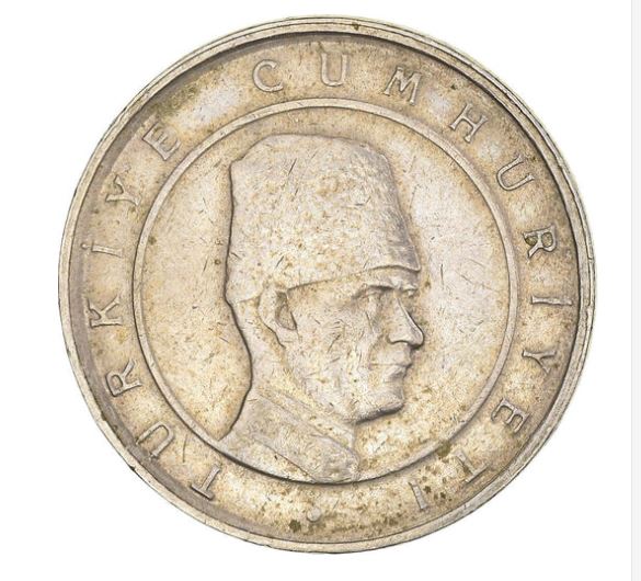 العملة التركية مصطفى اتا تورك