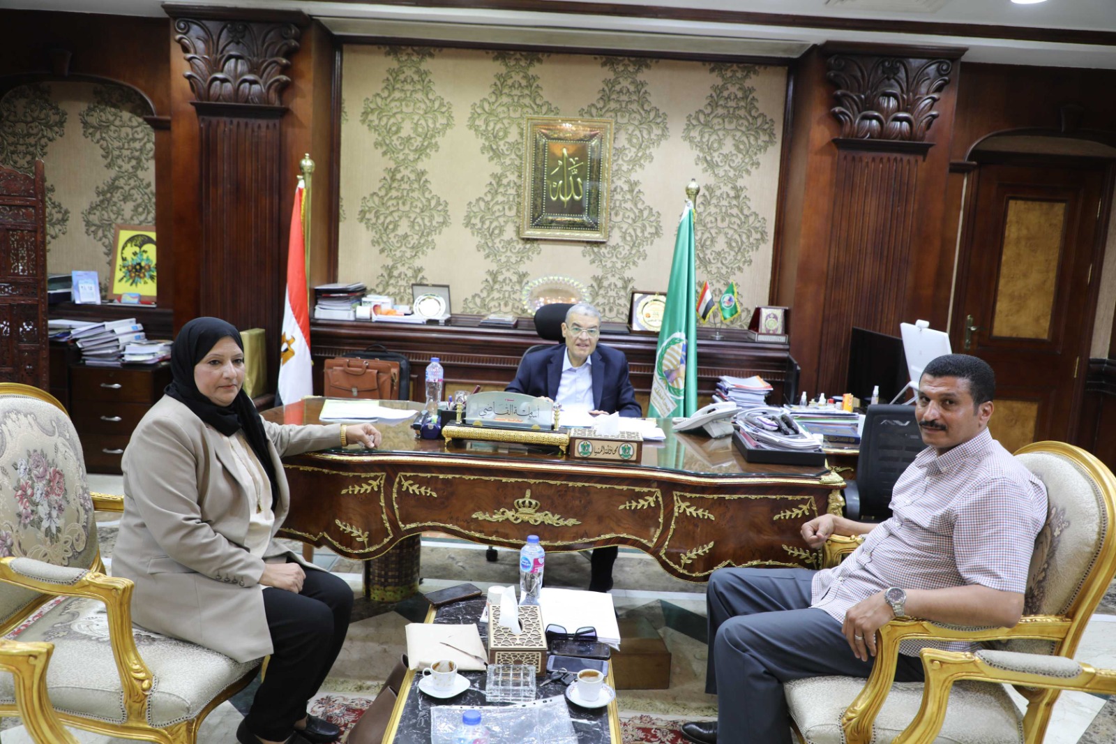  محافظ المنيا يلتقي عدداً من أعضاء مجلس النواب (2)