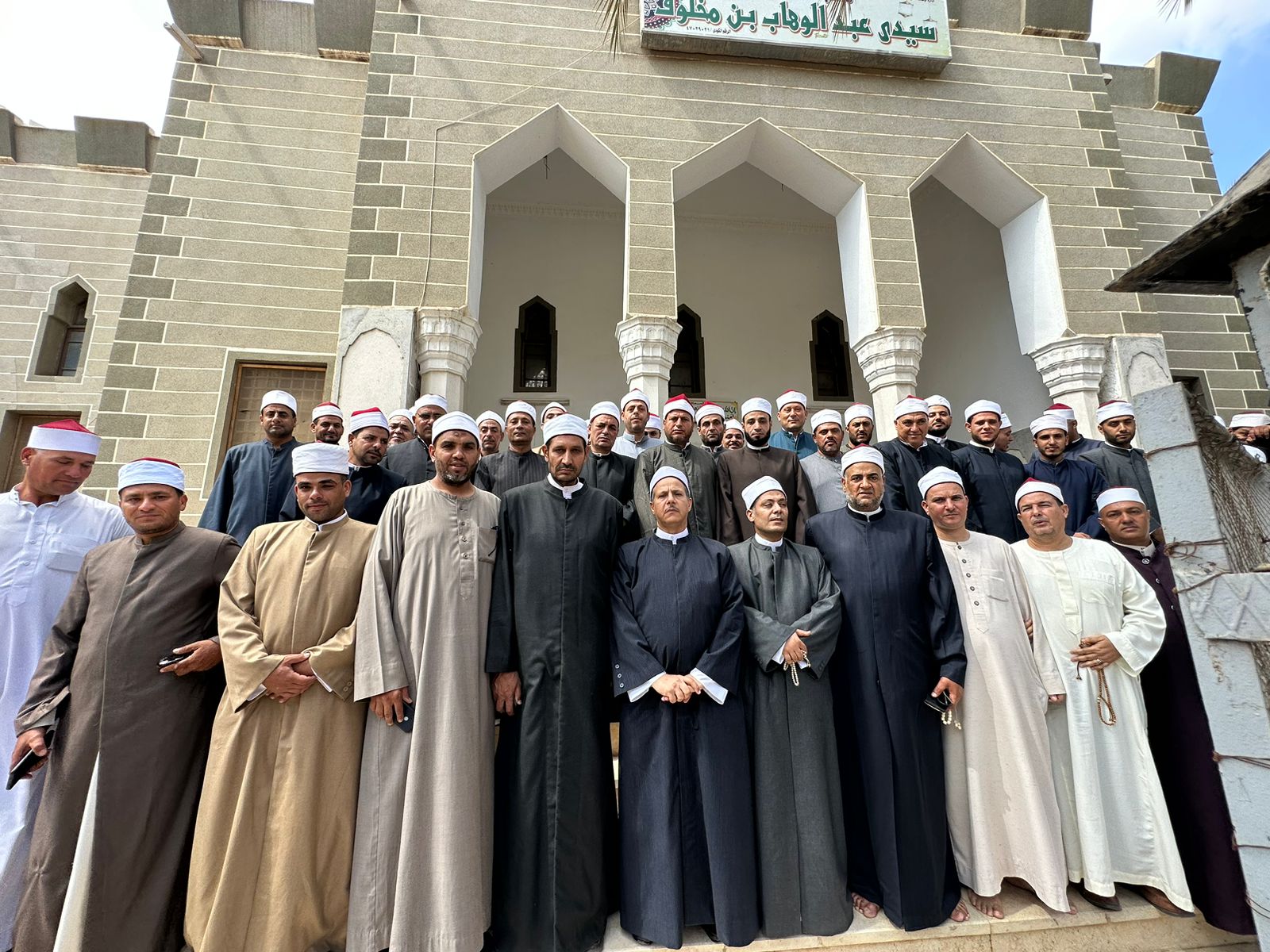 الأئمة ابلمشاركين في القوافل بمساجد مطوبس
