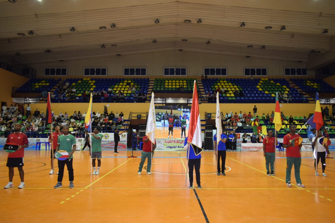 جانب من افتتاح البطولة جانب من افتتاح البطولة
