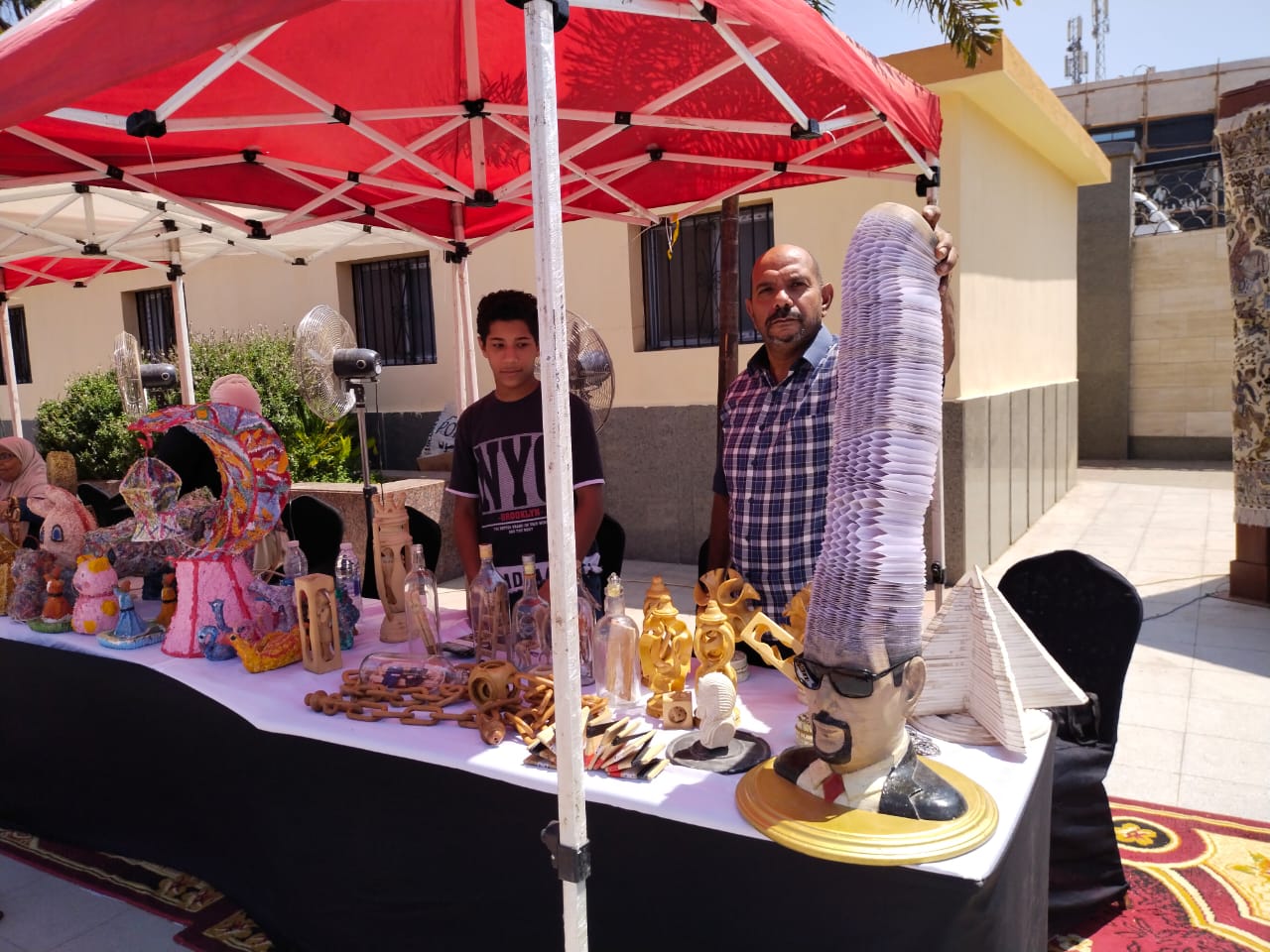 معرض أيادي مصر للحرف اليدوية والتراثية بكورنيش بنها (19)