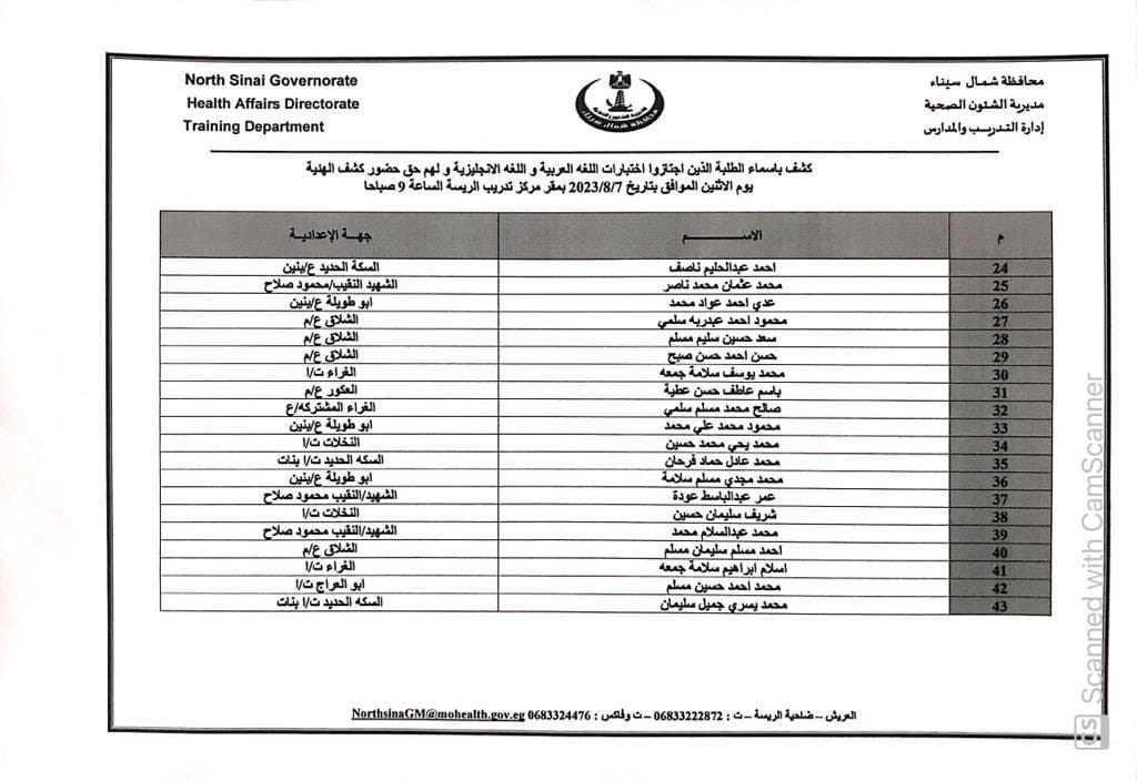 أسماء الطلاب (7)