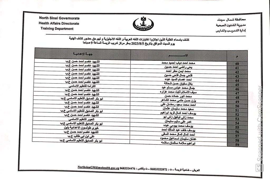 أسماء الطلاب (4)