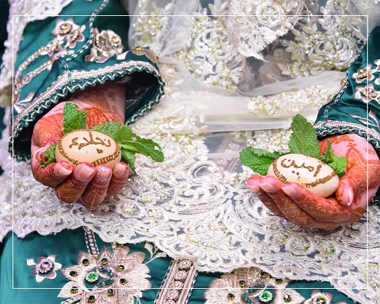 شكل فستان الزفاف في المغرب