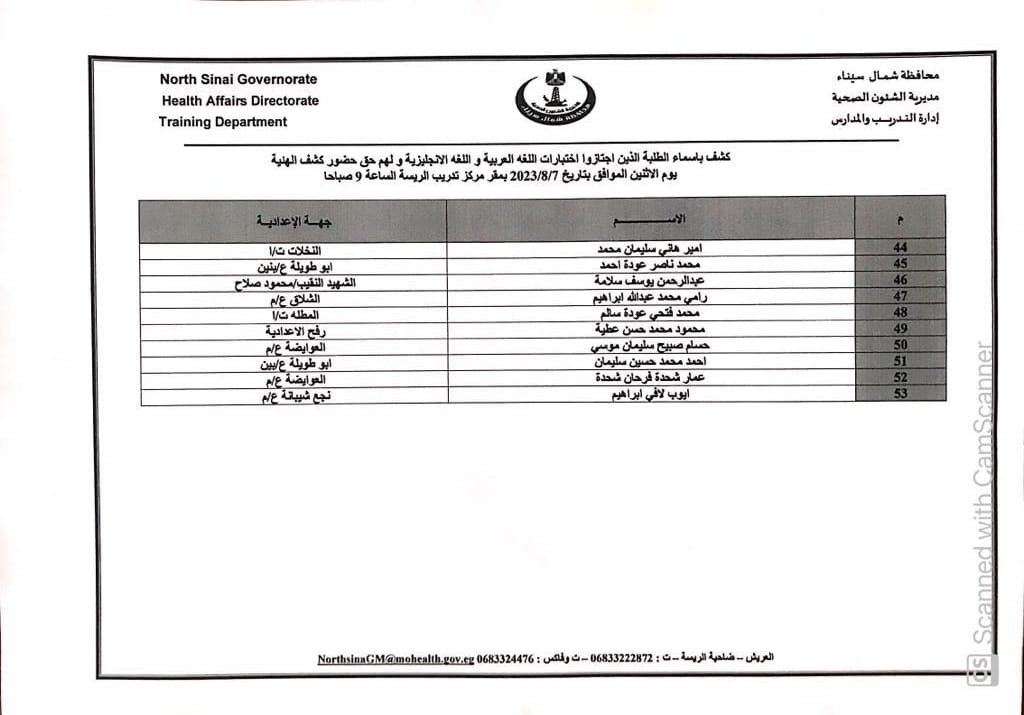 أسماء الطلاب (1)