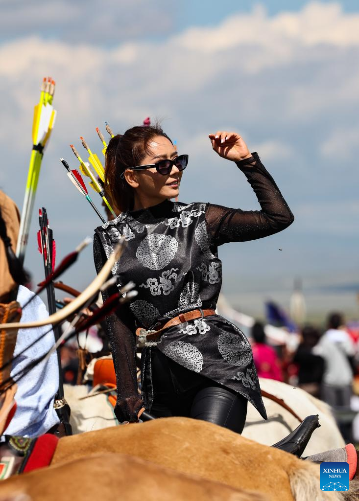 عروض الخيل فى مهرجان منغوليا الثقافى (5)