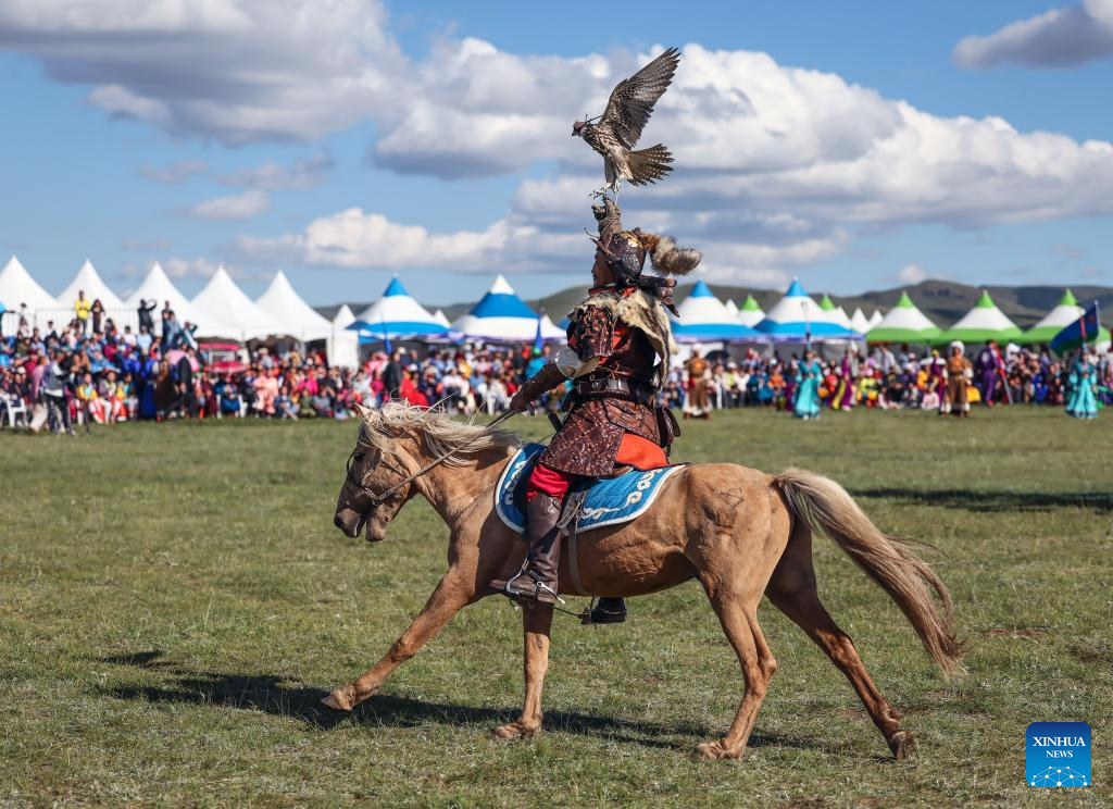 عروض الخيل فى مهرجان منغوليا الثقافى (2)