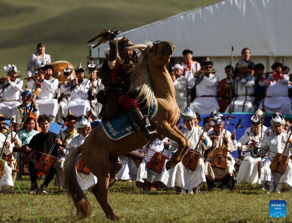 عروض الخيل فى مهرجان منغوليا الثقافى (3)