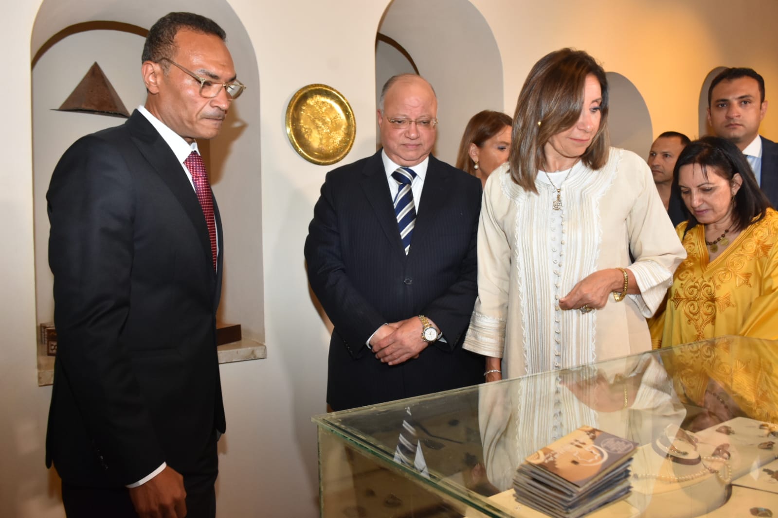 وزيرة الثقافة تفتتح بيت التراث ‏بمركز الحرف التقليدية بالفسطاط (2)