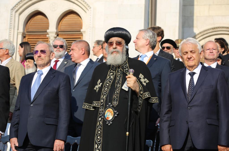 البابا تواضروس يشارك المجر احتفالها بالعيد القومي (3)