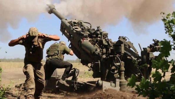 مدافع القوات الاوكرانية