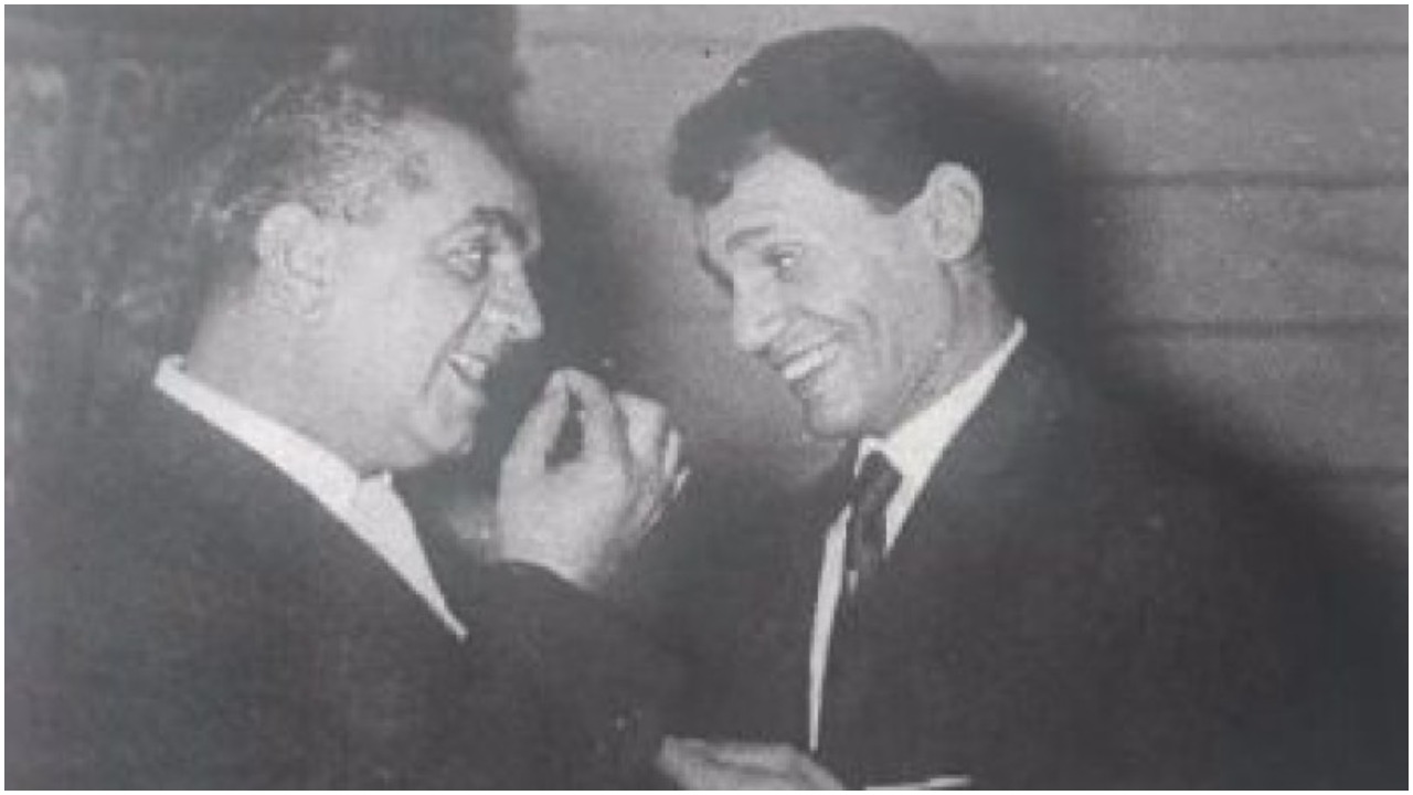 محمد عبد المطلب و عبد الحليم حافظ