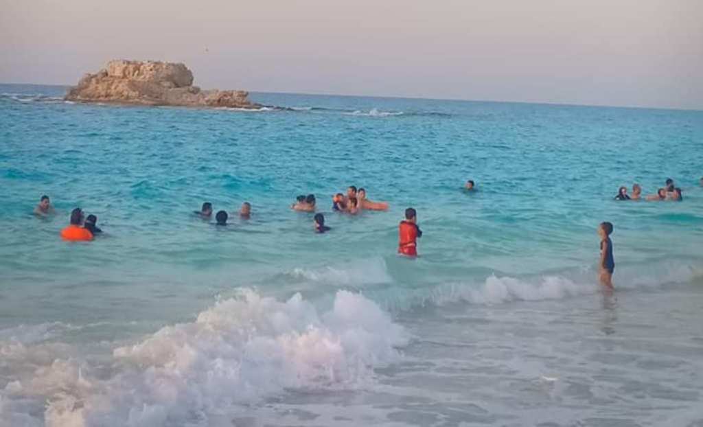 شاطئ ام الرخم احد شواطئ مطروح