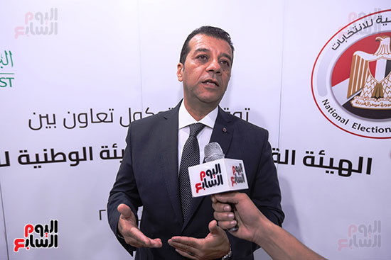 مراسم توقيع بروتوكول الوطنية للانتخابات والبريد استعدادا لانتخابات الرئاسة (20)