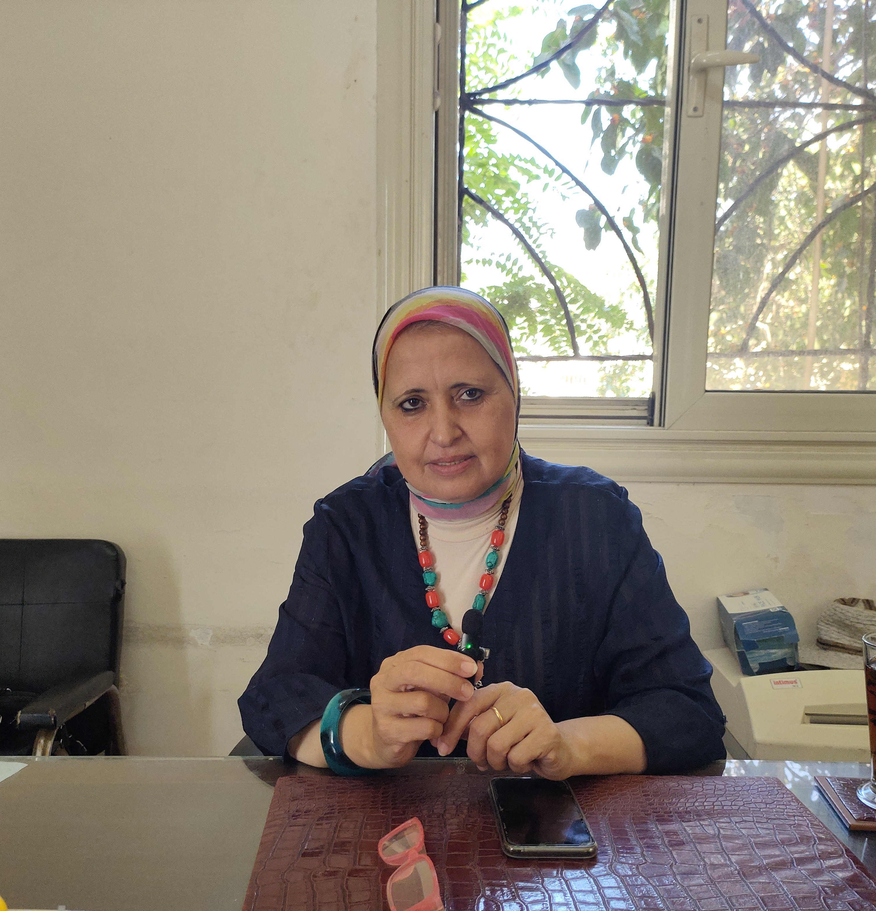 الدكتورة أمينة عبد الوهاب مدير حديثة حيوان الإسكندرية