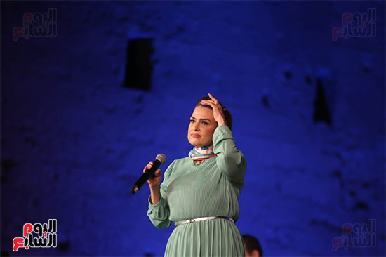 فعاليات مسرح المحكى بمهرجان قلعة صلاح الدين للموسيقى والغناء