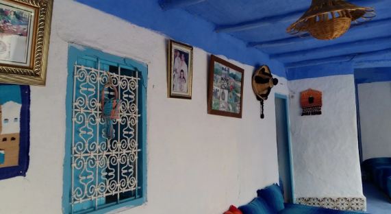 بيت الضيافة فى المغرب بألوان مميزة 2