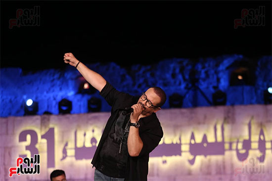 حفل  هشام عباس ضمن فعاليات مهرجان القلعة