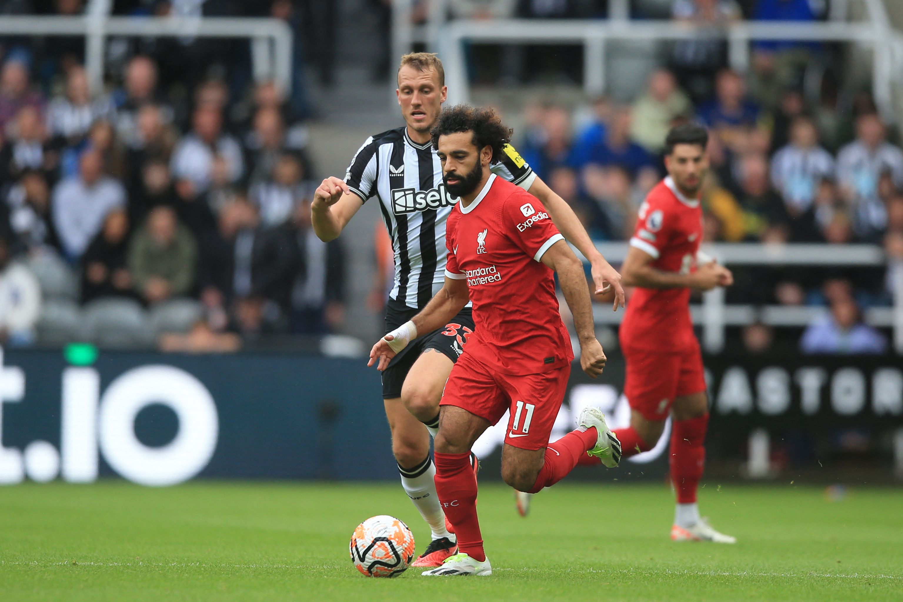 محمد صلاح فى لقاء نيوكاسل محمد صلاح فى لقاء نيوكاسل