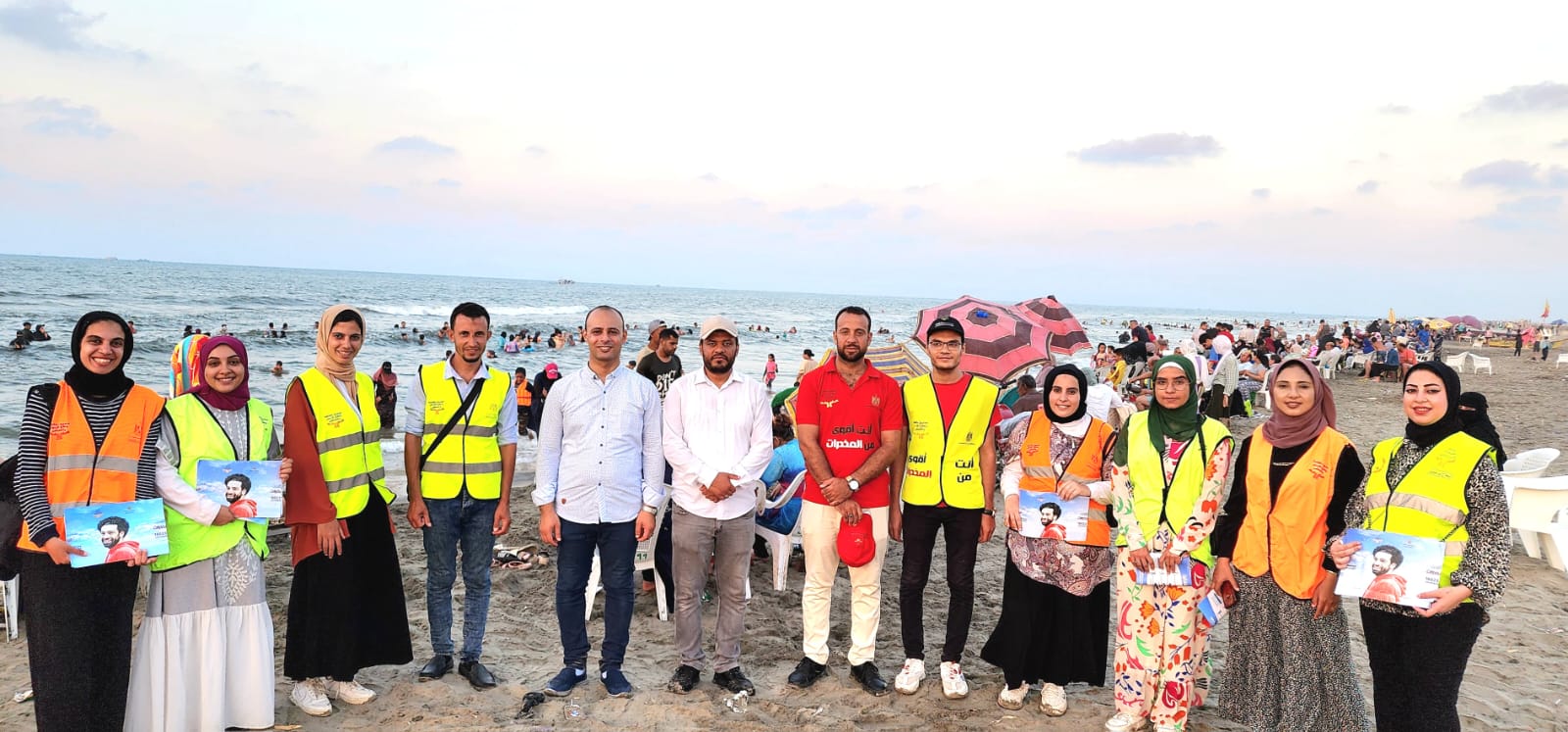 حملات للتوعية من أخطار وأضرار المخدرات على شواطئ مصيف بلطيم