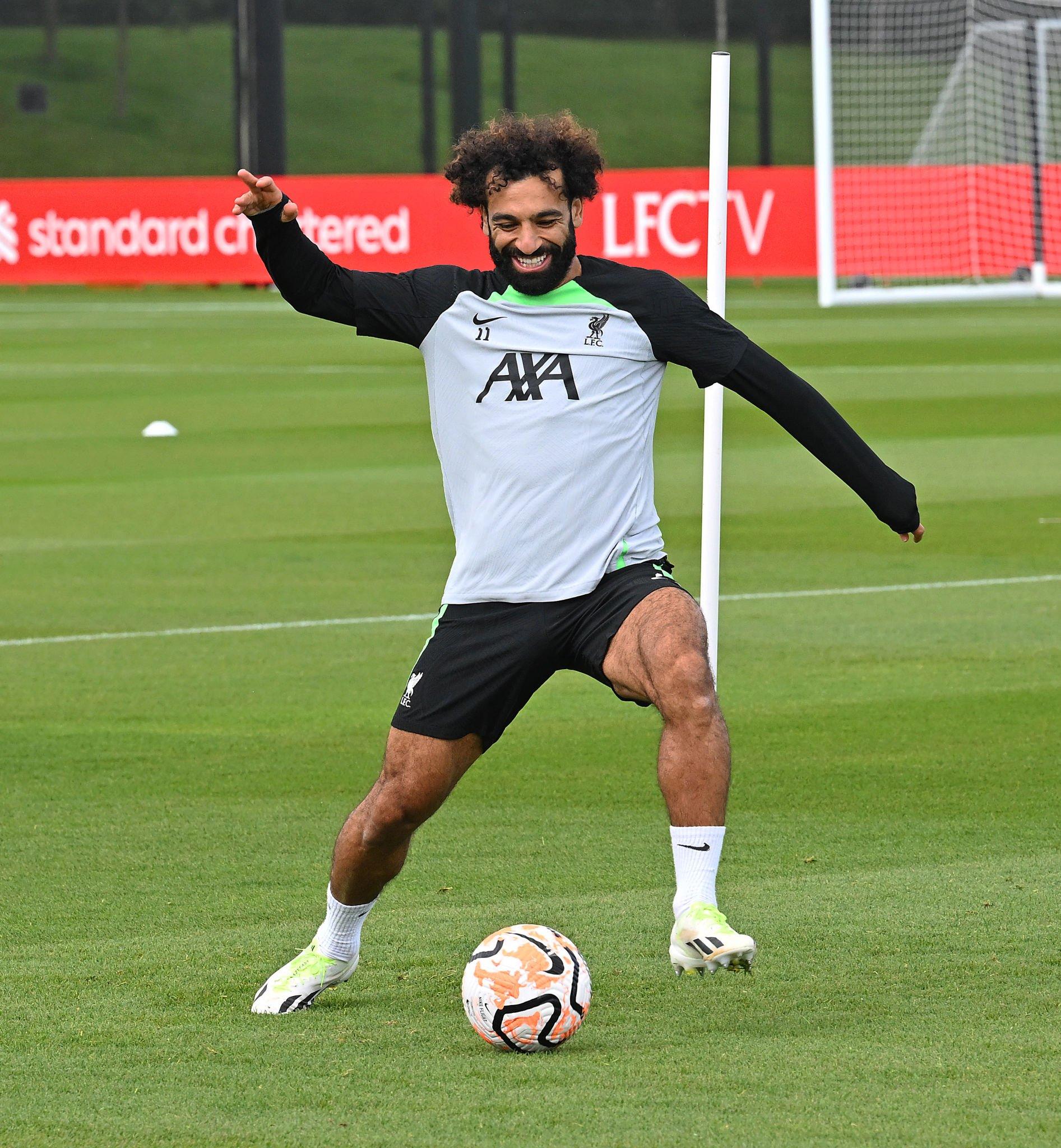 محمد صلاح في تدريبات ليفربول (7)