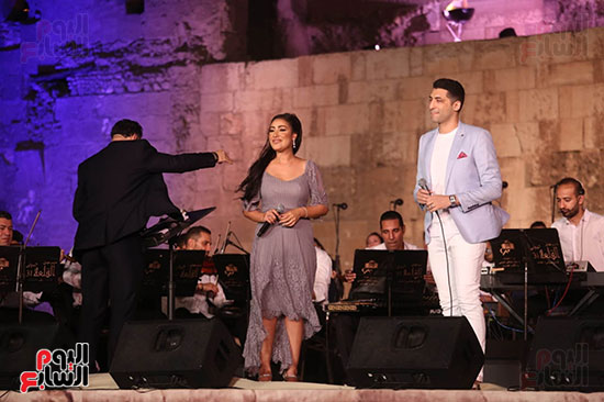 نجوم الأوبرا يتألقون في سهرة بأغاني عبد الحليم حافظ بمهرجان القلعة (30)