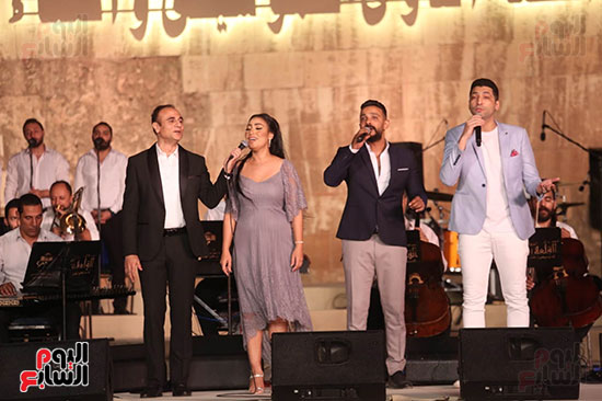 نجوم الأوبرا يتألقون في سهرة بأغاني عبد الحليم حافظ بمهرجان القلعة (20)