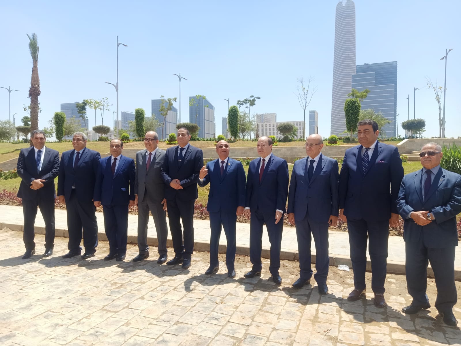 وزير العدل يتفقد الوحدات في العاصمة الإدارية (1)