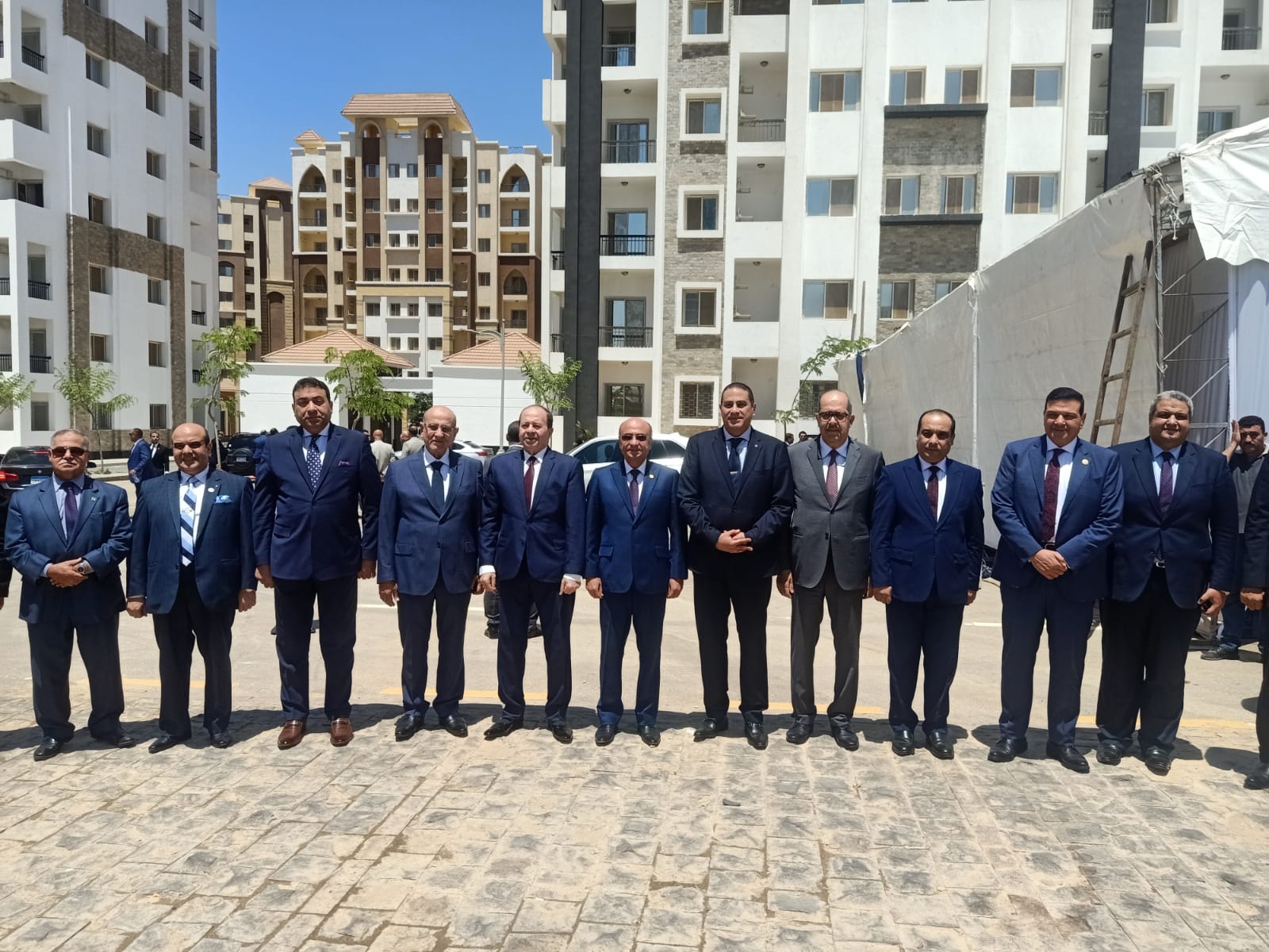 وزير العدل يتفقد الوحدات في العاصمة الإدارية (4)