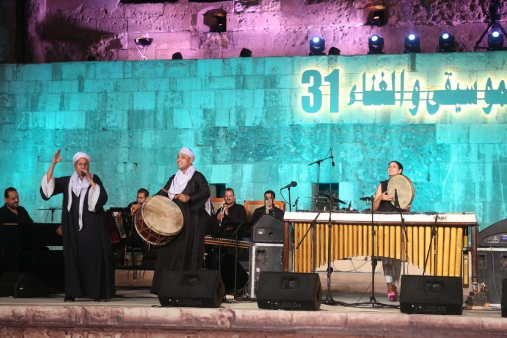 الليلة الثامنة من مهرجان محكى القلعة 31 بين مصر والاردن (3)