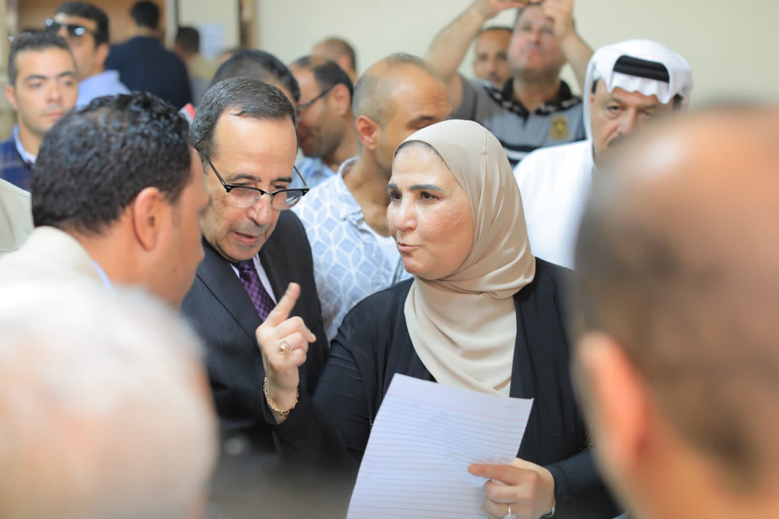 جولة وزيرة التضامن الاجتماعى فى شمال سيناء