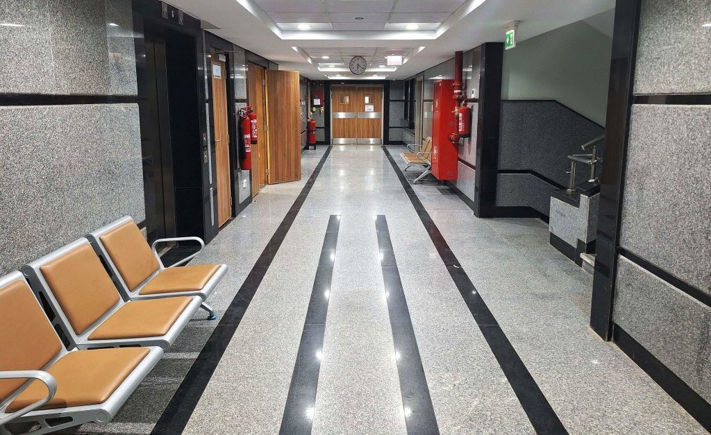 داخل المستشفى الجديد