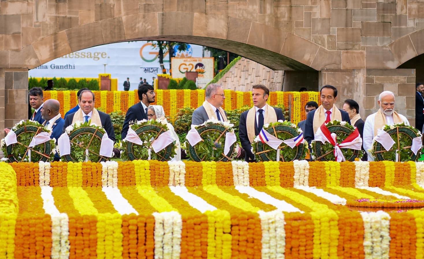 الجلسة الثالثة والختامية لقمة مجموعة العشرين المنعقدة بالعاصمة الهندية نيودلهي (1)