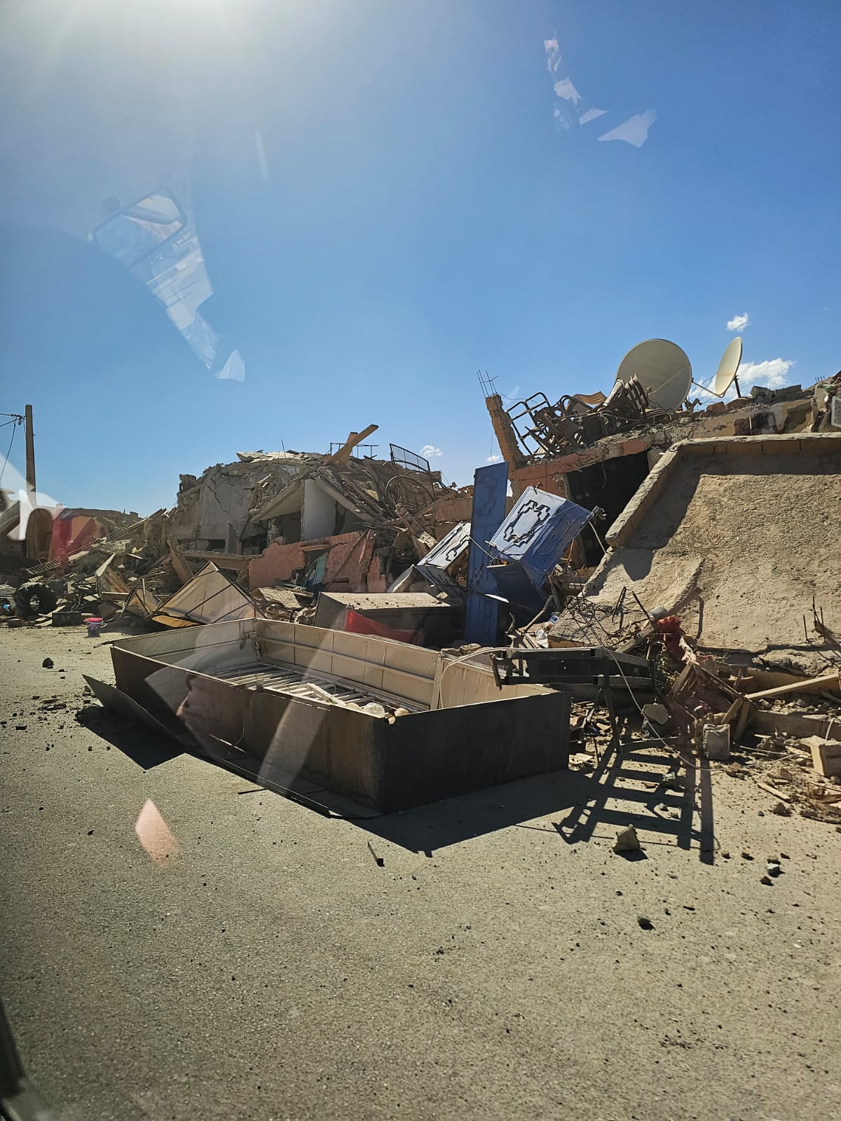 الدمار بسبب زلزال المغرب