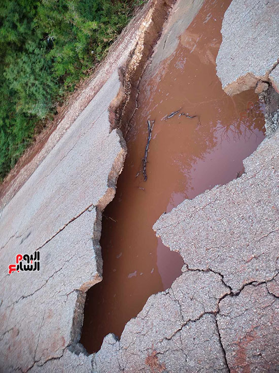 آثار العاصفة فى مدينة درنة الليبية (5)